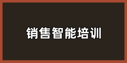 销售智能培训